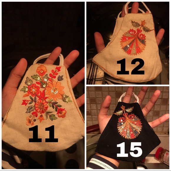 Embroidery Face Masks - Picture 10 of 16